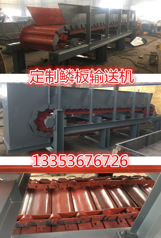 鱗板輸送機生產現(xiàn)場圖